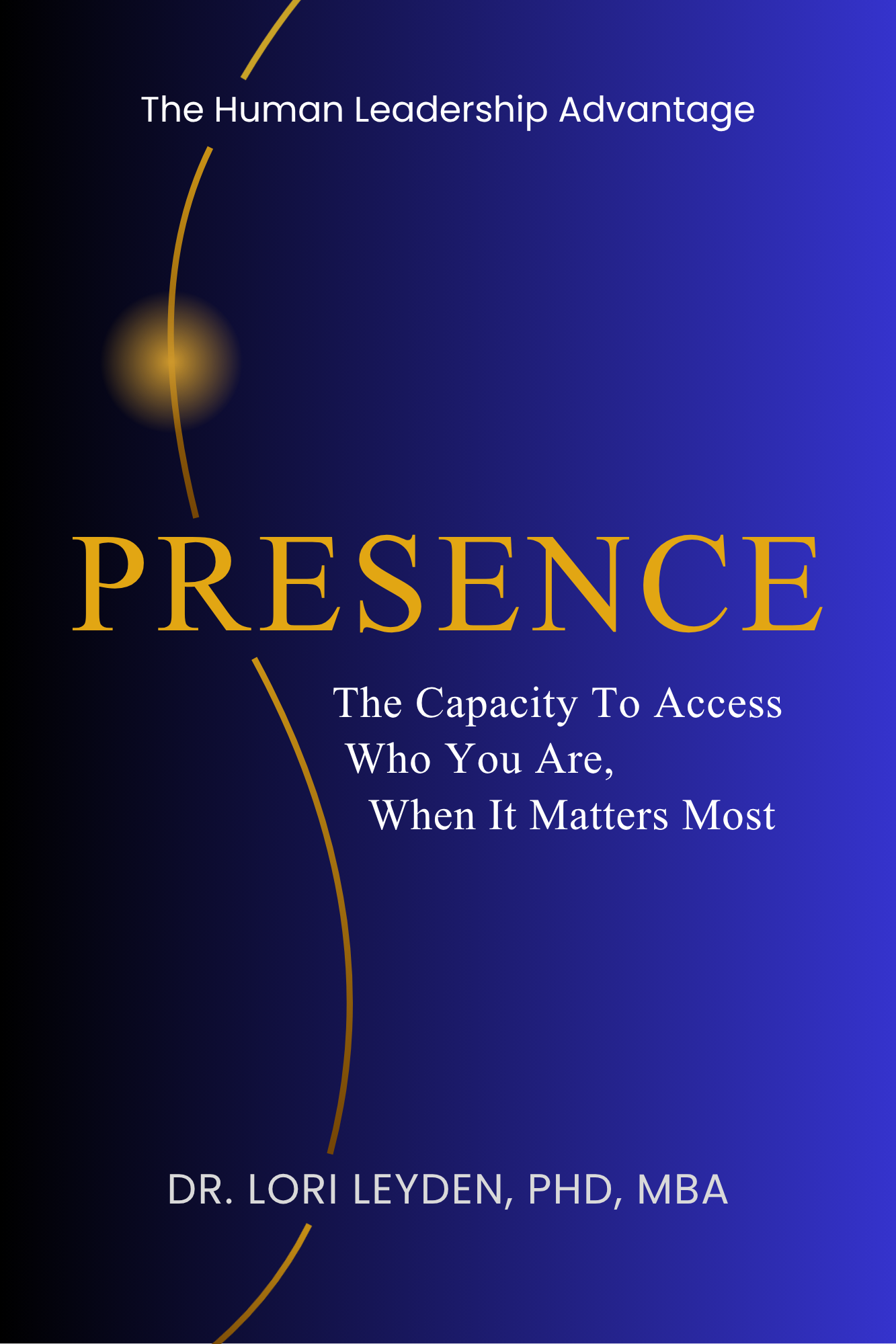 PRESENCE by Dr Lori Leyden, book cover